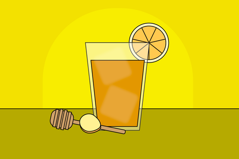 Chilled Lemon Ginger Toddy