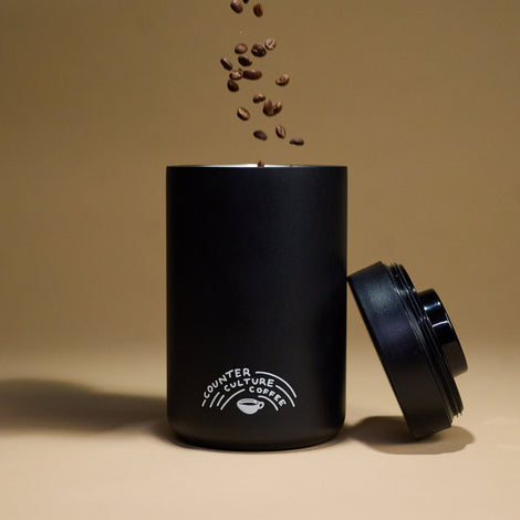 Coffee Canister - 12oz - front view