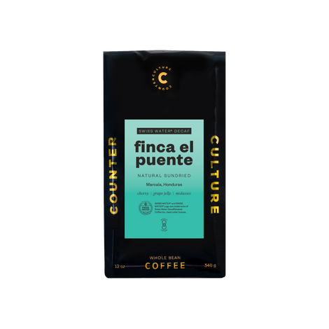 Finca El Puente Swiss Water Decaf - front view