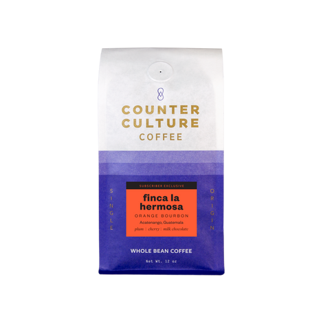Finca La Hermosa - Orange Bourbon Variety - front view