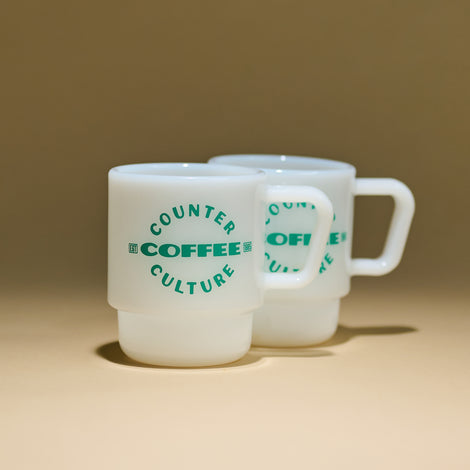 Milk Glass Mug - Set of 2 - detail view 2
